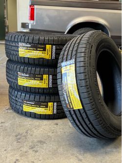 235/65/17 Headway set of New tires Including Installation & balance