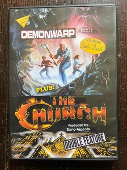 Demonwarp / The Church DVD – Frolic Pictures Grindhouse Double Feature – Limited Edition