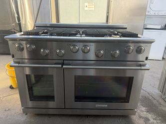 48” Electrolux Dual Fuel Range Stainless Steel 