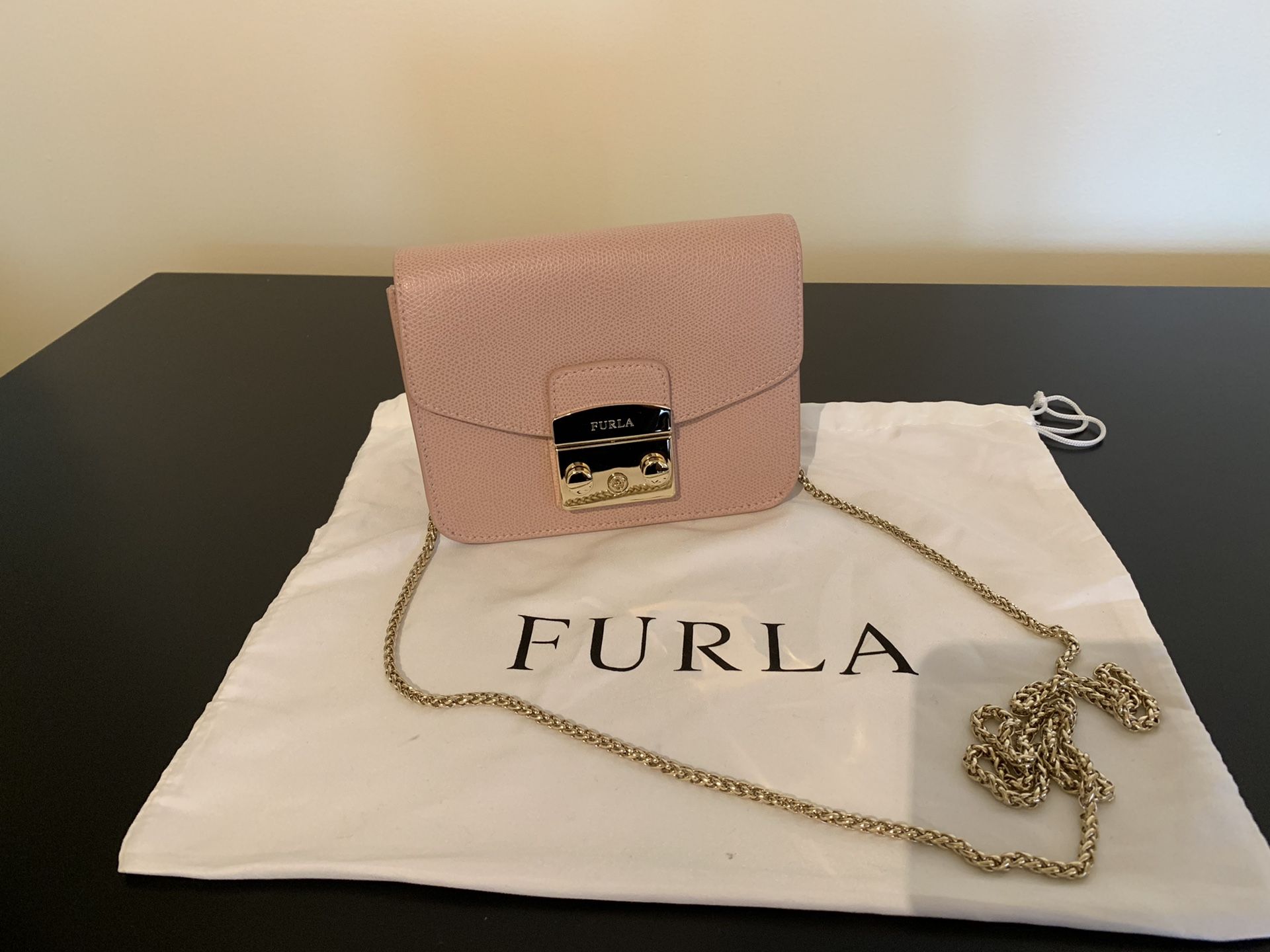 Furla Metropolis Mini Leather Crossbody