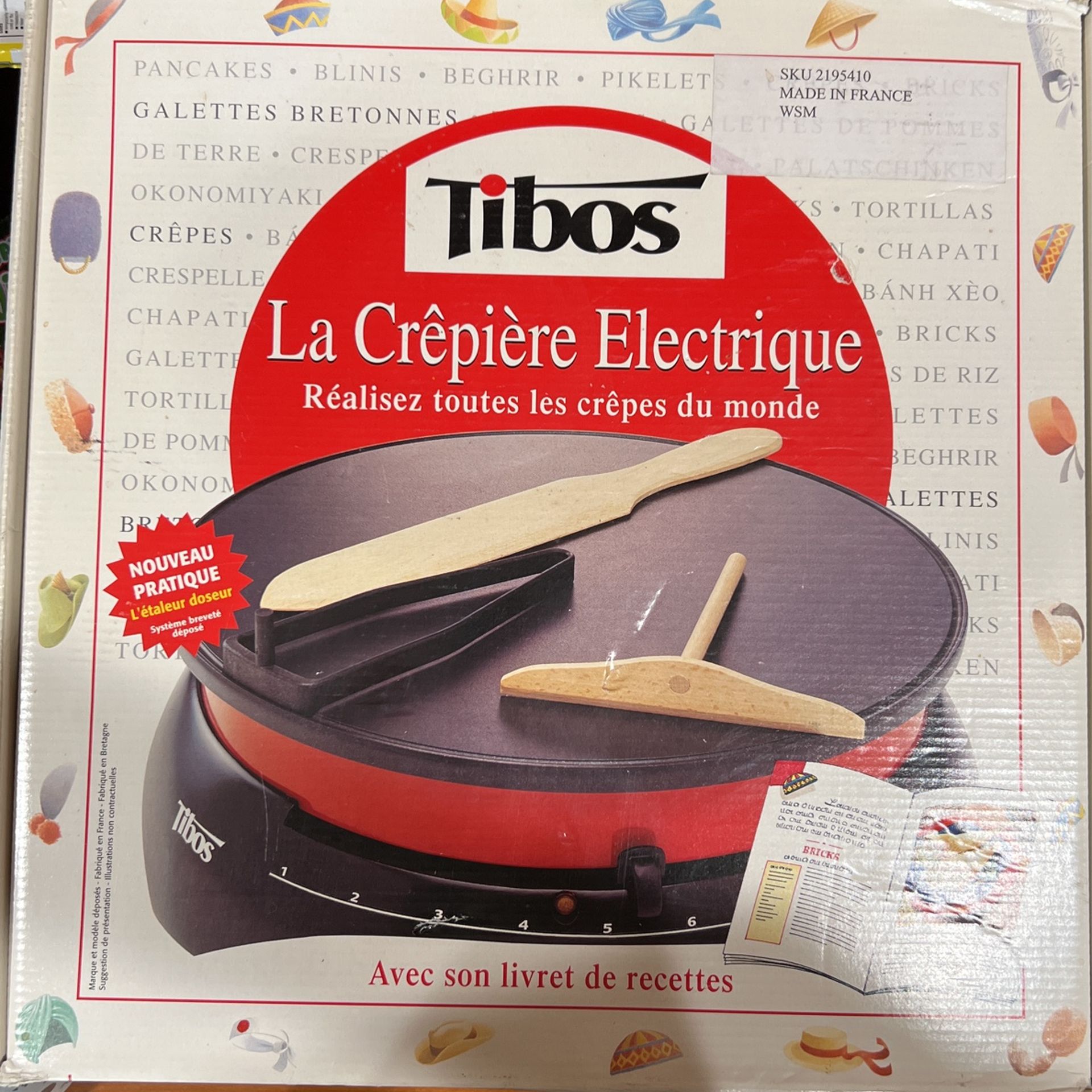 Tibos La crepiere Electric