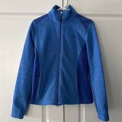 The North Face Women’s blue fleece pullover Small