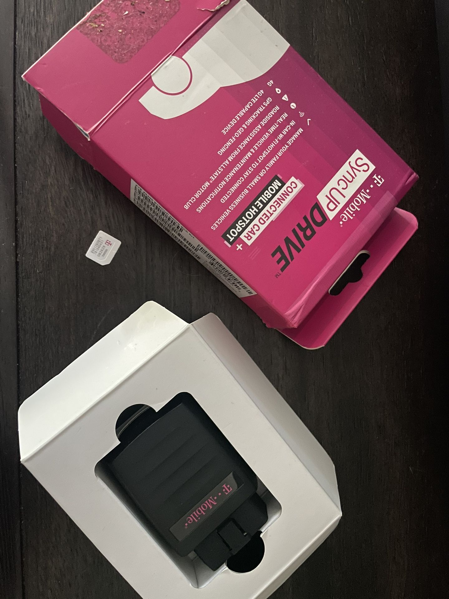 T-Mobile SyncUP Drive Car OBDII WiFi (ZTE Z6200) Connected 4G LTE