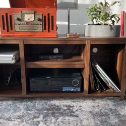 Wood TV Stand