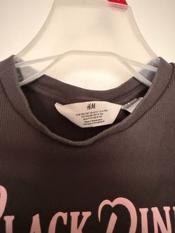 H&M Kids BLACKPINK Graphic Top Size 8-10