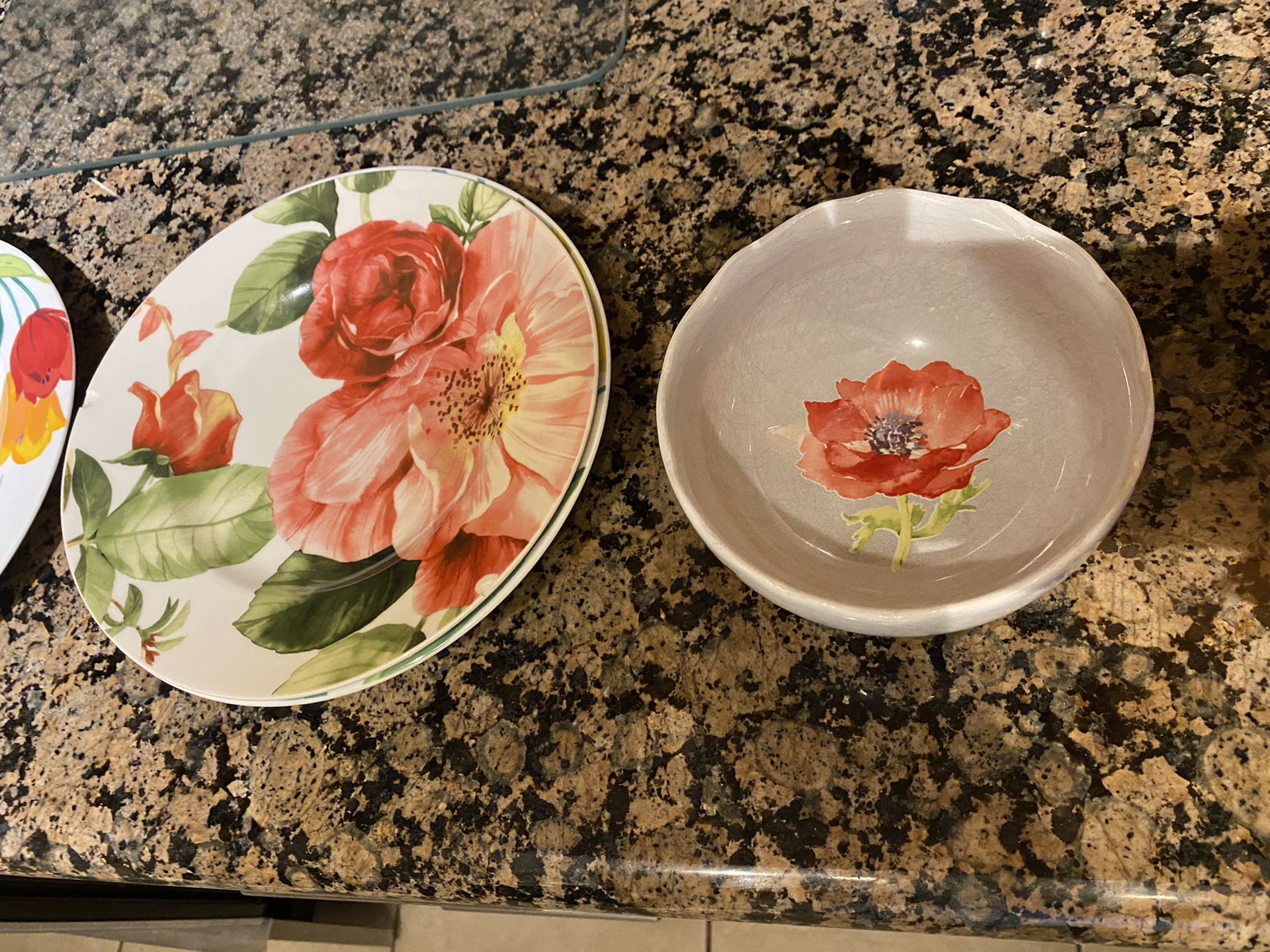 Bowls side plates