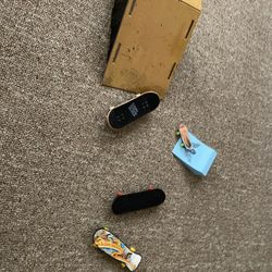 Mini Skateboards Tech Deck  With Book And Instructions We Can Talk On A Lower Price  PICK UP ONLY