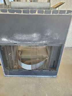FIREPLACE Wood Burning Indoor/outdoor