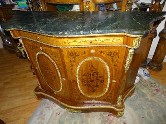 Italian marble top vintage table