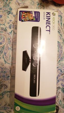 Xbox 360 kinect sensor
