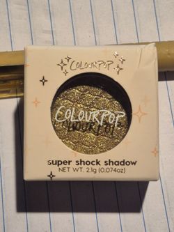ColourPop Super Shock Shadow Gold Glitter