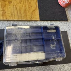 Tackle Boxes And Fresh Water Hooks, Lures And Weights