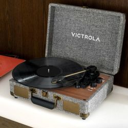 Victrola Venture Suitcase Record Player $40