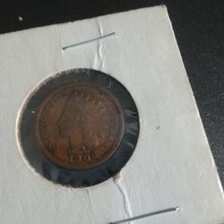 1906 Indian Head Penny, Good Condition 