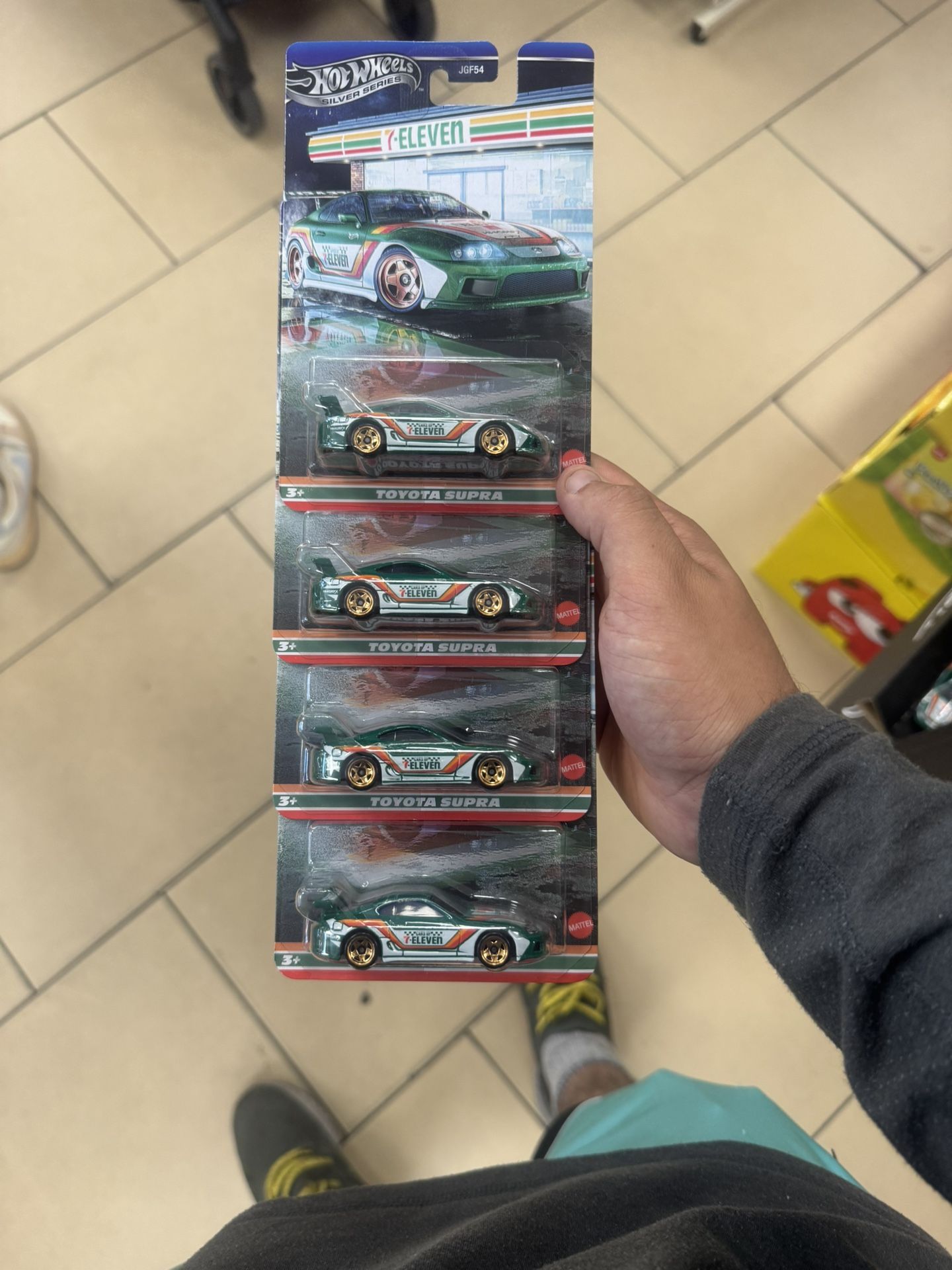 7/11 Exclusive Toyota Supra, Hot Wheels $15 Each