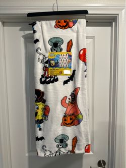 SpongeBob Halloween blanket
