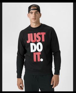 Nike Just Do It Crewneck Sweatshirt size xl