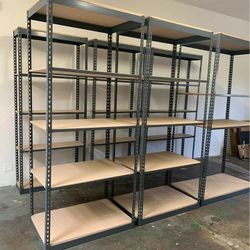 Garage Shelving 48 in W in x 18 in D Boltless Storage Racking Easy DIY  Assembly Stronger Than Homedepot Costco Delivery Available 