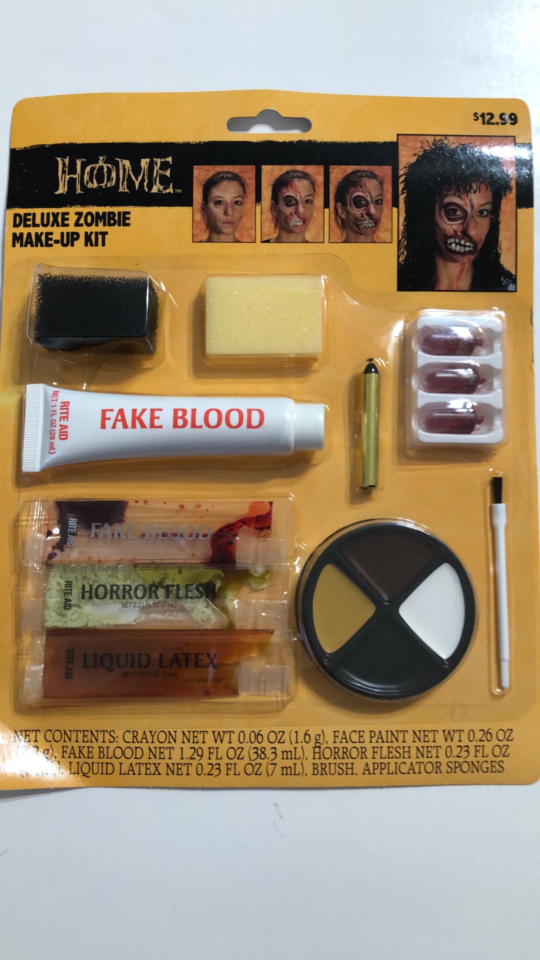 Deluxe Zombie Make Up Kit