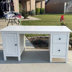 IKEA white desk