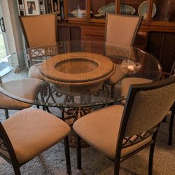 Glass top Dining Room Table
