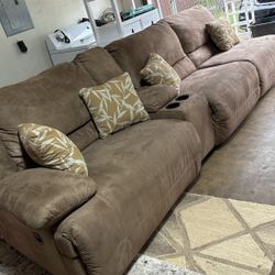 Clean Recliner Family Sofa