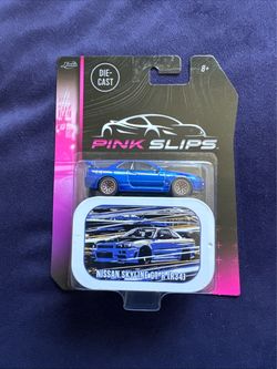 Jada Pink Slips Nissan Skyline GT-R R34 Die-Cast