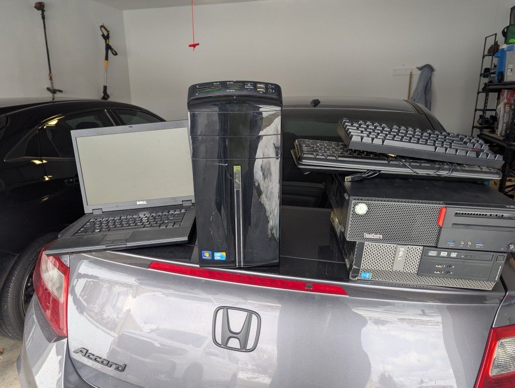 Desktop Computer & 1 laptop 