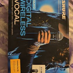 Shure Legendary Performance Digital Wireless Vocal Bundle. 