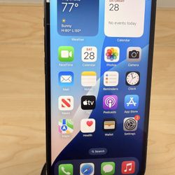 iPhone  14 128GB Midnight Unlocked Cracked Back Glass