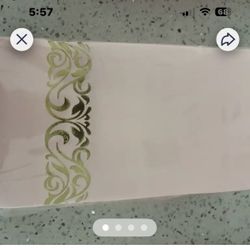 Dinner Napkins Pink And Gold