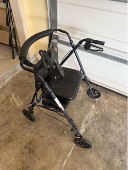 Wheelchair walker