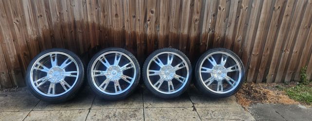22" Mazzi rims (with tires)