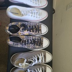 2 Pairs - Mens Converse Size 12 Barely Worn