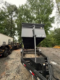 🔥💪🏻Panther Cargo 7x14 Dump Trailer — BRAND GPS TRACKED🔒