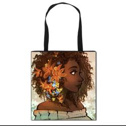 African cartoon print