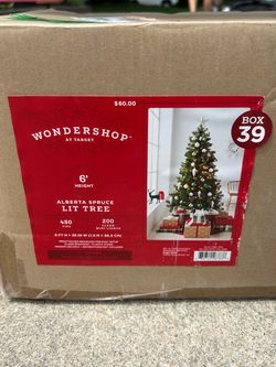 Wondershop 6ft Alberta Spruce Lit Christmas Tree