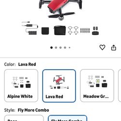 DJI Spark Fly More Combo Drone