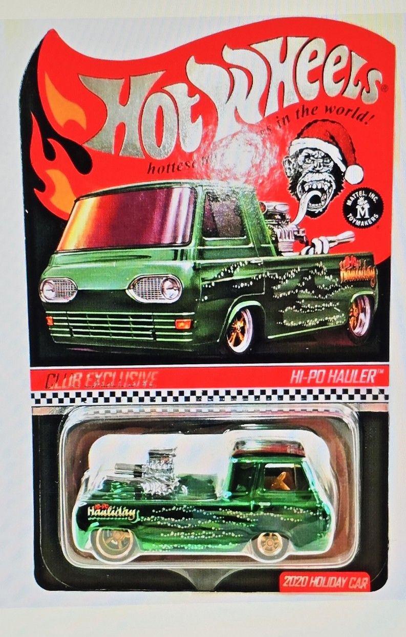 Hot Wheels RLC Hi-Po Hauler Gas Monkey Christmas