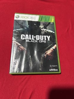Xbox 360 Call Of Duty Black Ops 