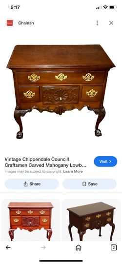 Vintage Council Craftsman Dresser