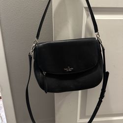 Black Cross Body Kate Spade Purse 