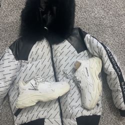 Custom Bubble Jacket/Sneakers