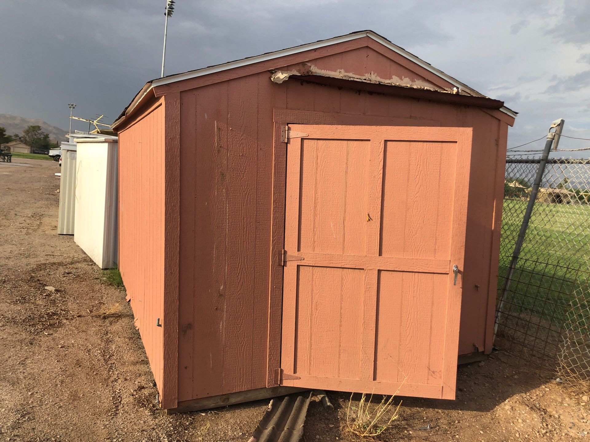 Shed with AC