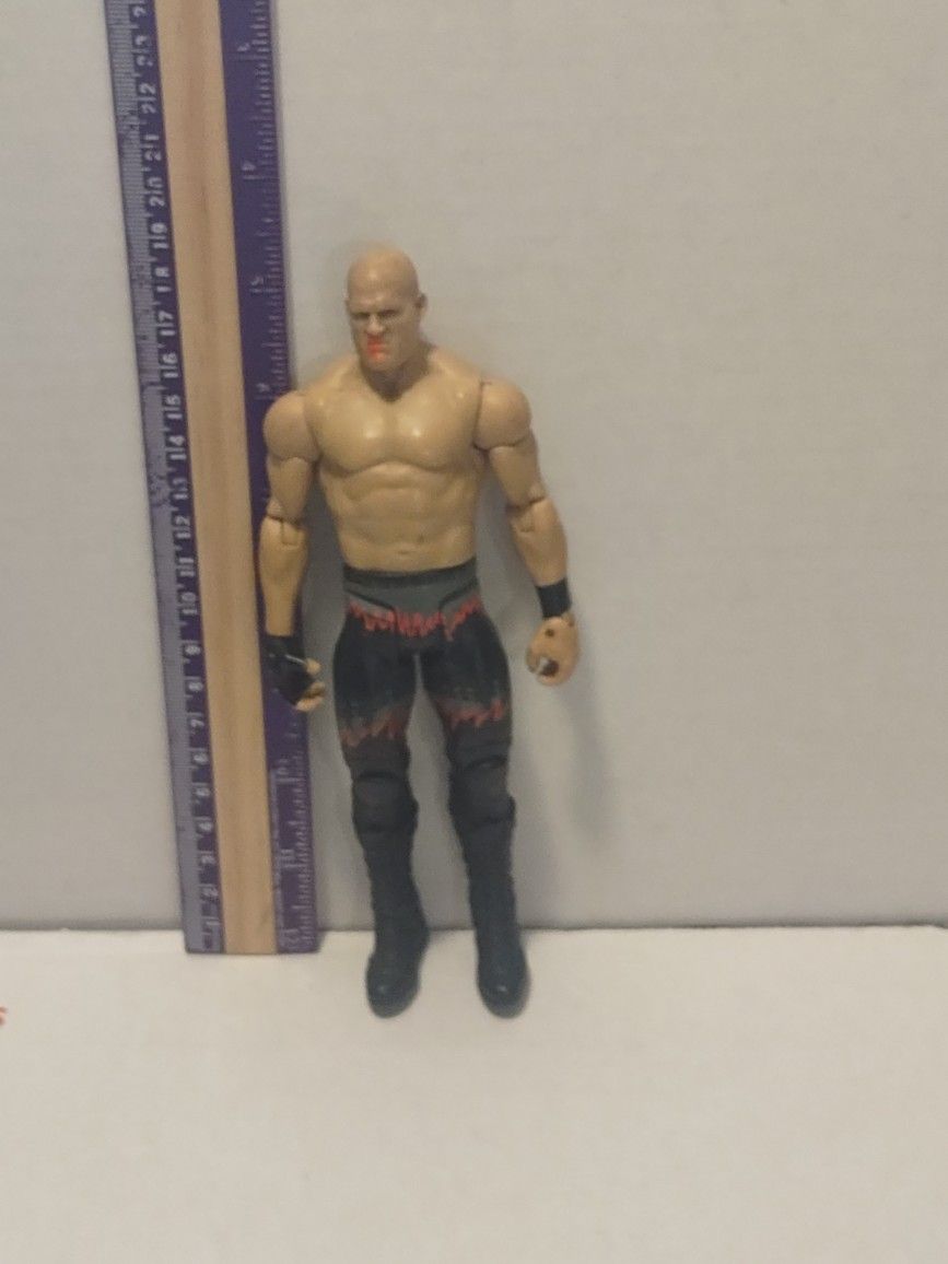 2010 Mattel Kane Unmasked Action Figure