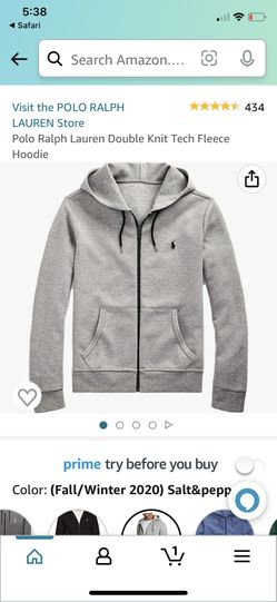 Polo Ralph Lauren Gray Hoodie 