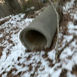 Cement Culvert Pipe. 26 In Diameter 