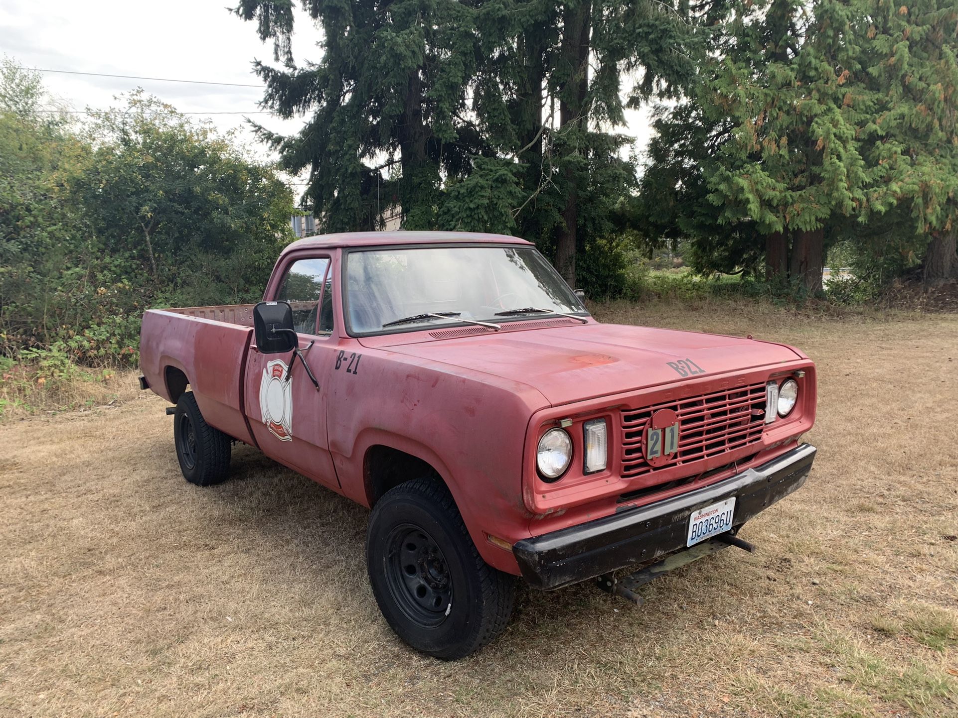 1977 Dodge 4x4 Truck! M880