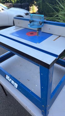 Kreg router table
