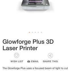 Glowforge 3D Laser Printer